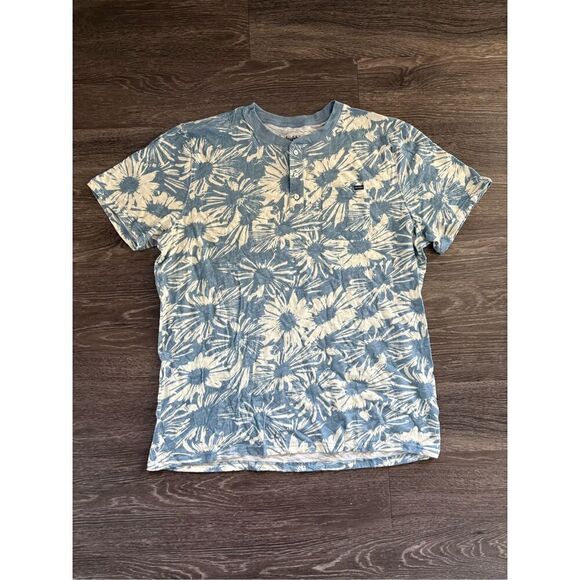 NWOT Chubbies Men's Chubbies The You Drive Me Daisy Henley Shirt Size XXL - Picture 2 of 6